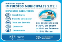 APROVECHA Y PAGA CON DESCUENTOS DE HASTA 30% LOS IMPUESTOS MUNICIPALES
