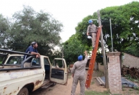 MEJORAN EL ALUMBRADO PÚBLICO EN DOS ZONAS