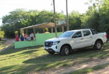 SE COMPROMETEN A REFACCIONAR GRUTA EN EL Bº SANTA LUCÍA