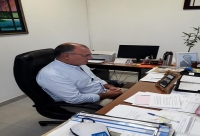 INTENDENTE EN TELECONFERENCIA CON EL GOBERNADOR VALDES