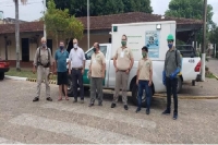 DESINFECCIÓN DE INSTITUCIONES PÚBLICAS Y PRIVADAS DE CAÁ CATÍ