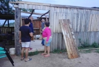 OPERATIVO DE AYUDA A VECINOS AFECTADOS POR LA TORMENTA