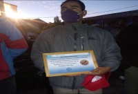 Reconocen a chofer de la municipalidad y Bombero Voluntario de Ca&agrave; Cat&igrave;