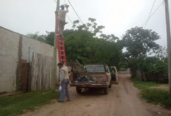 MEJORAS DEL ALUMBRADO P&Uacute;BLICO EN DISTINTAS ZONAS