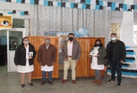 ENTREGAN MOBILIARIO PRODUCIDO POR TALLER MUNICIPAL